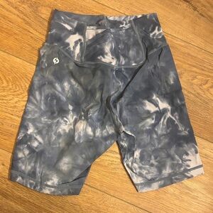 Popflex Tie-Dye Bike Shorts “8 with pocket